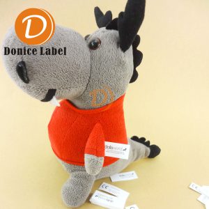 Toy doll nylon water washing label