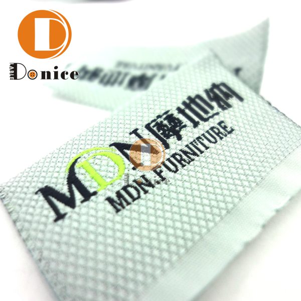 High density woven label