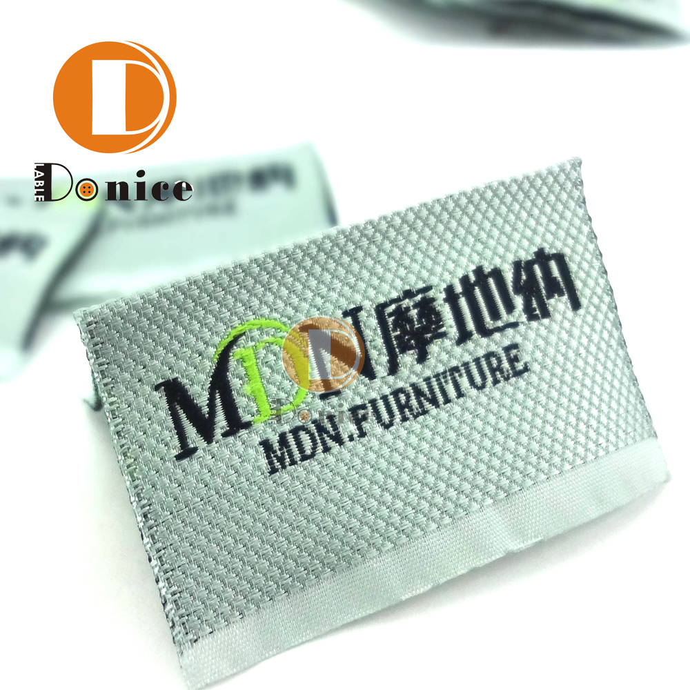 High density woven label