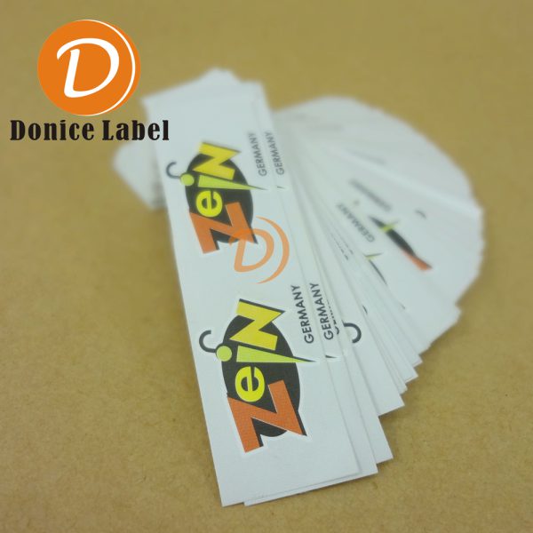 Color printed wash water label