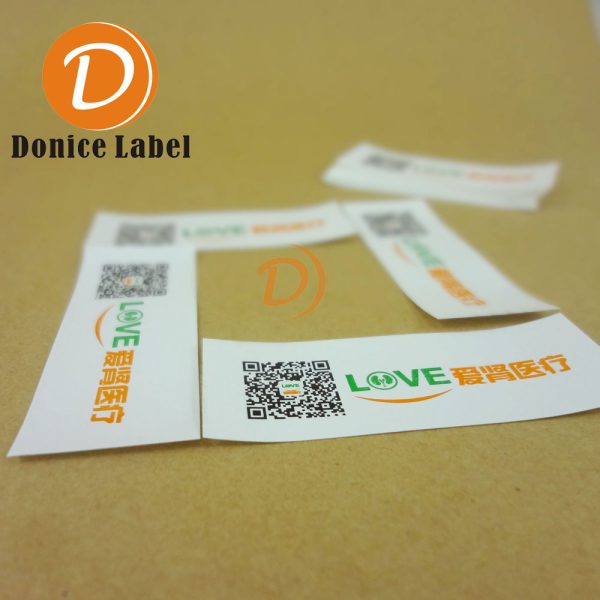 QR code washing label