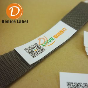 QR code washing label