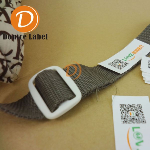 QR code washing label