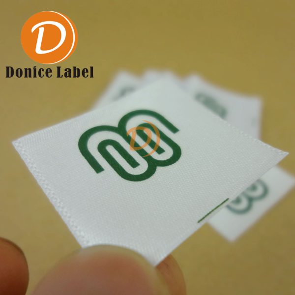 Matte ribbon wash label