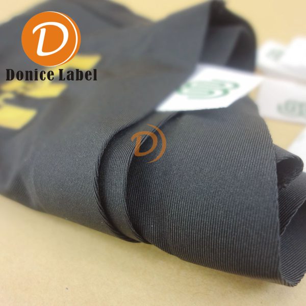 Matte ribbon wash label