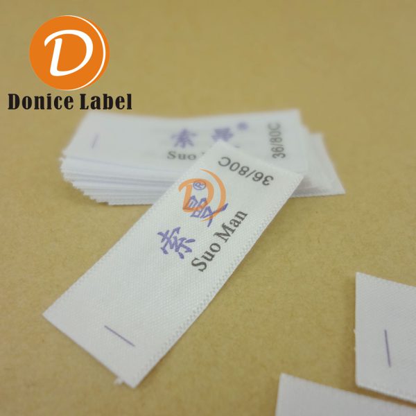 Washing symbol labels