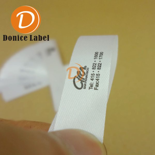 Custom shoes laundry tags