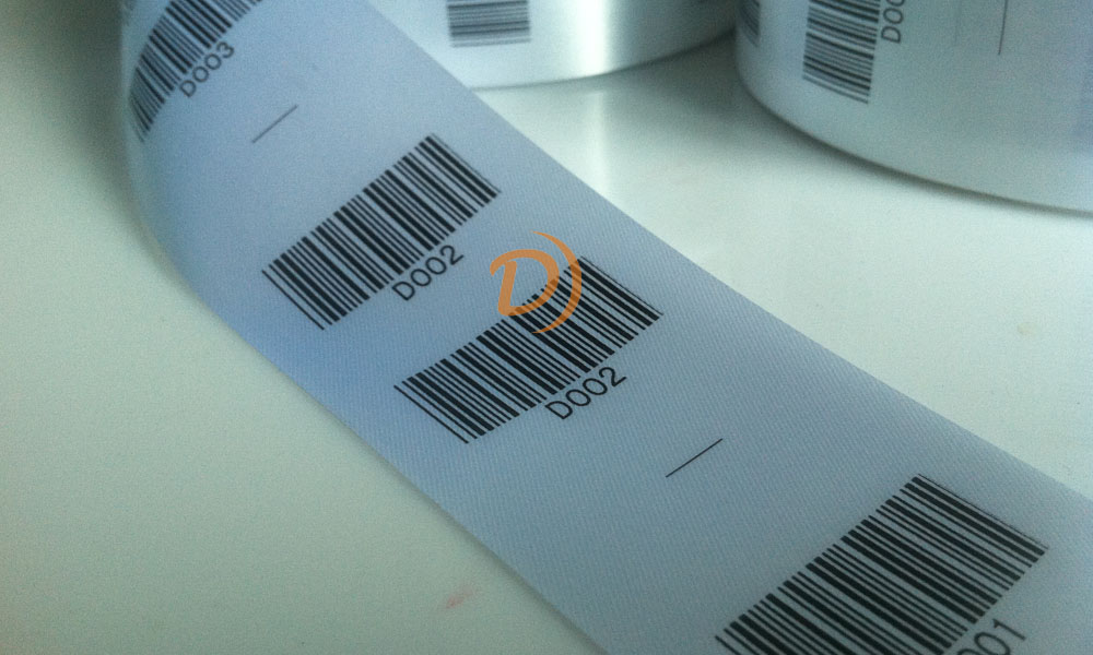 Print Change Flow Code Washing Label