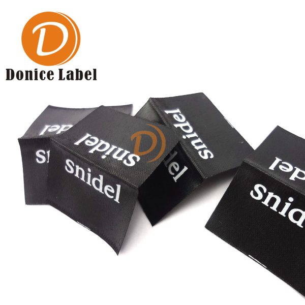 Custom fabric care tags for clothes