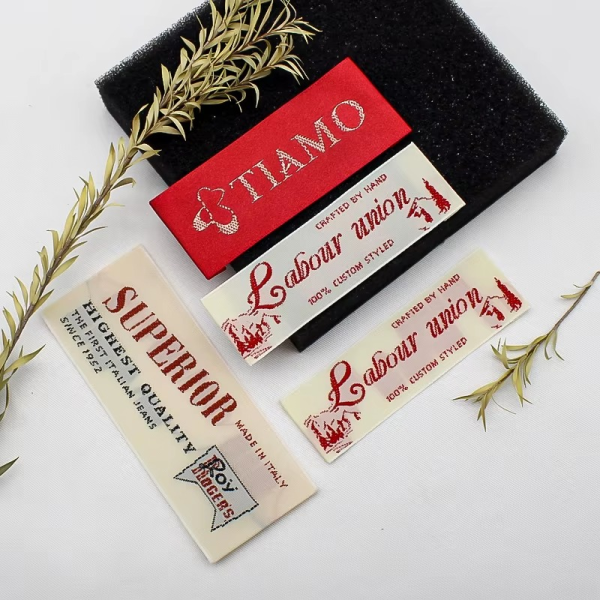 Woven Labels with Hang Tags