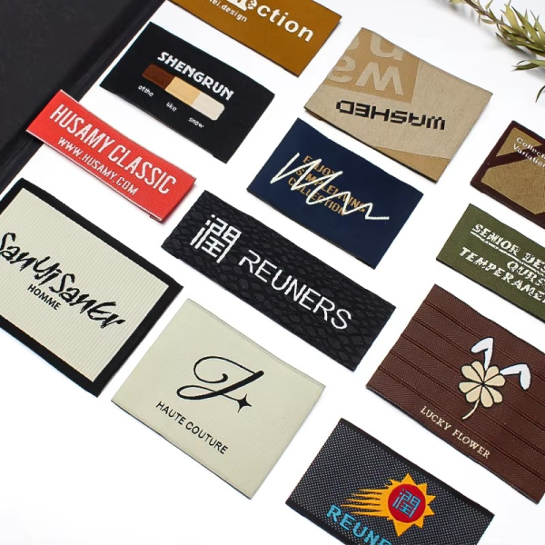 High-Quality Hang Tags with Woven Labels