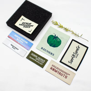 Green Branding Woven Labels