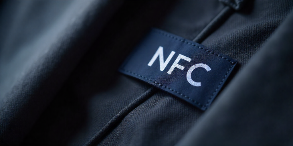 NFC Woven Label