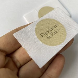 White Cotton Labels