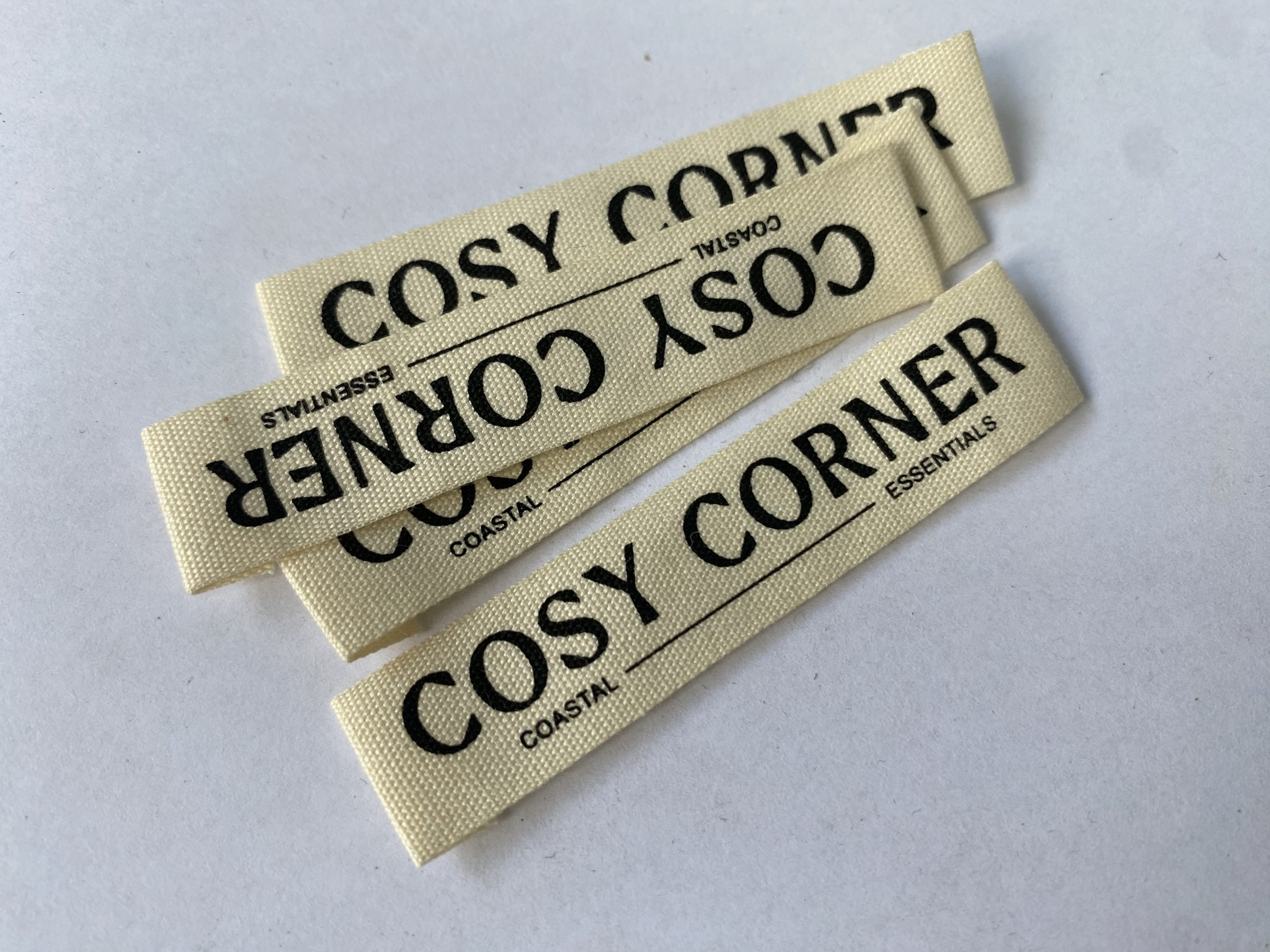 Printed Cotton Care Labels