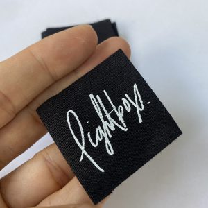 Black Cotton Webbing