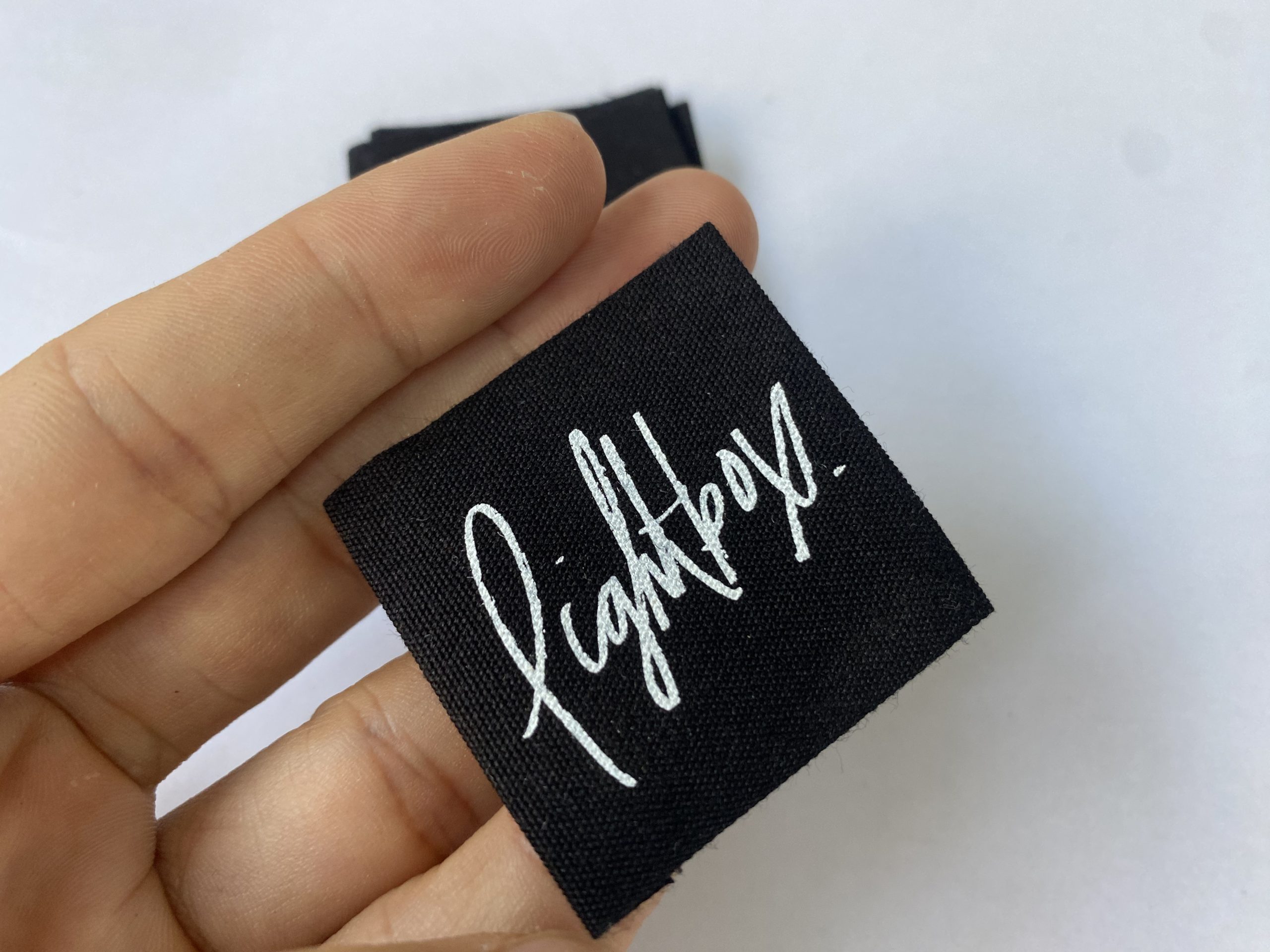 Black Cotton Webbing