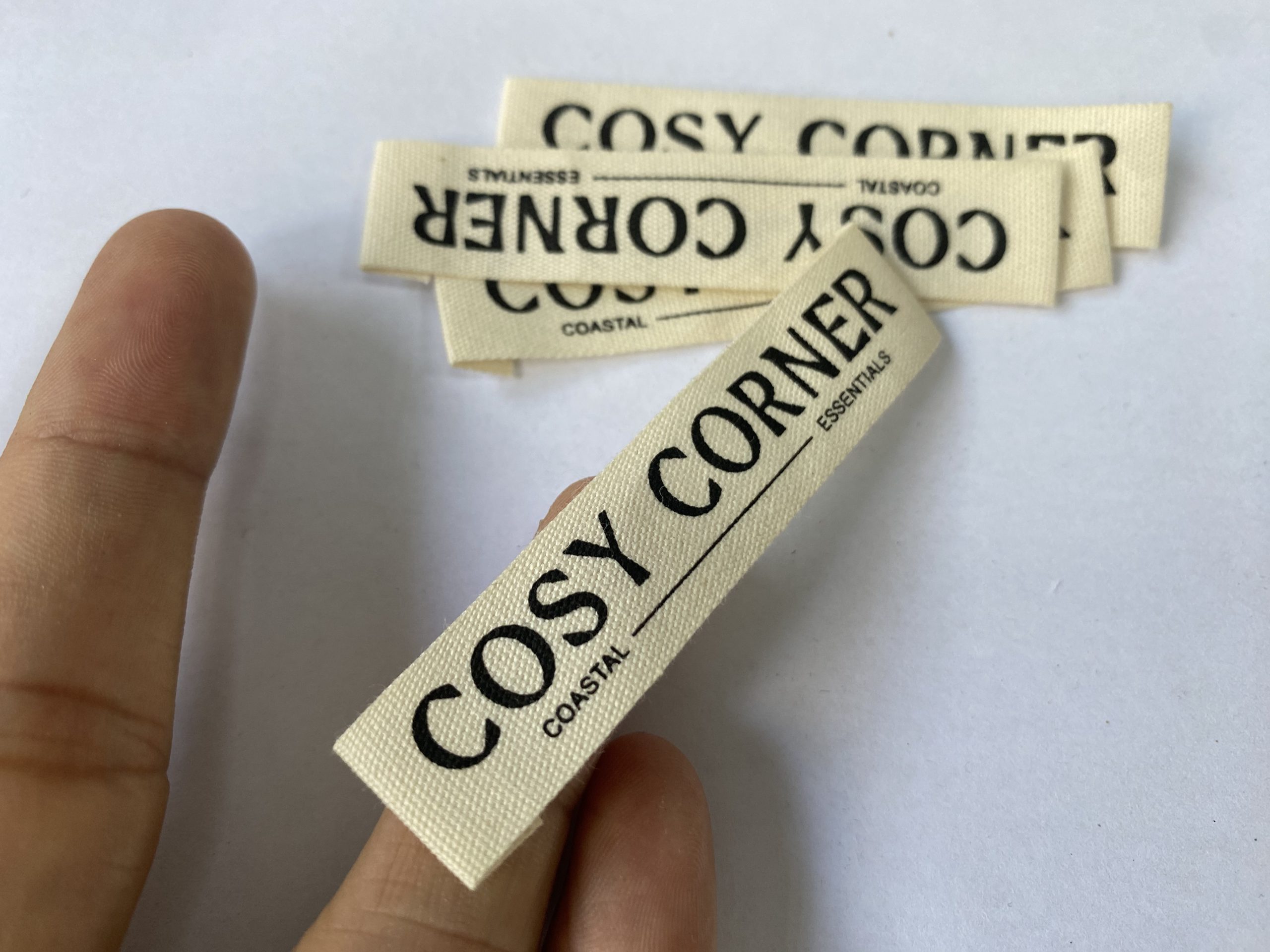 Printed Cotton Care Labels