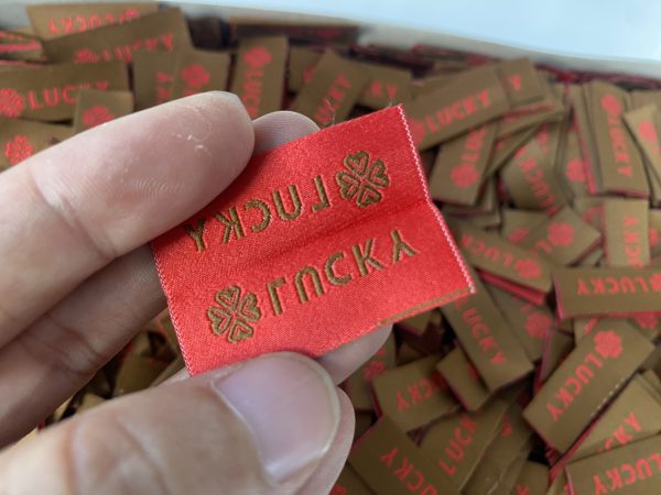 Thin Polyester Woven Label