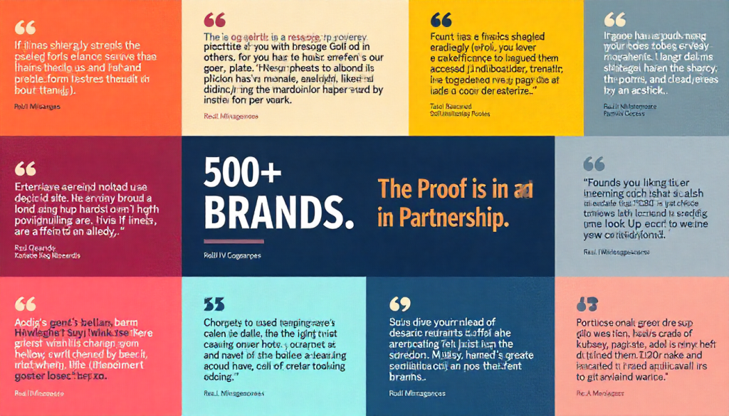 woven label testimonials