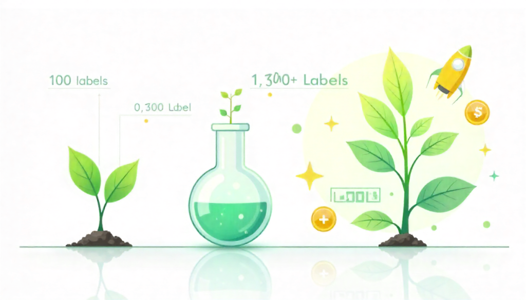 small quantity woven labels