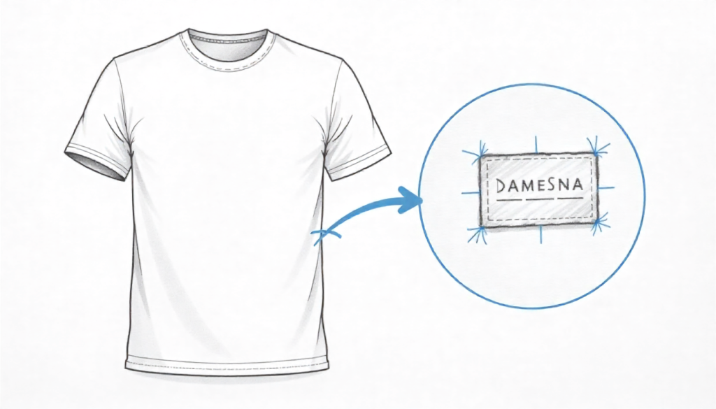 label placement guide