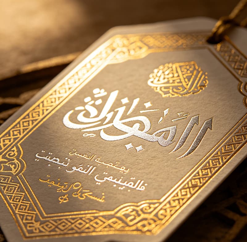Custom woven label design draft and pre‑production sample for Saudi Arabia abaya manufacturers