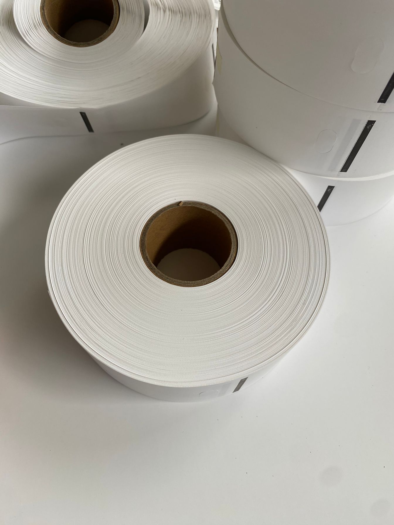 Blank 45*100mm nylon printable wash label roll