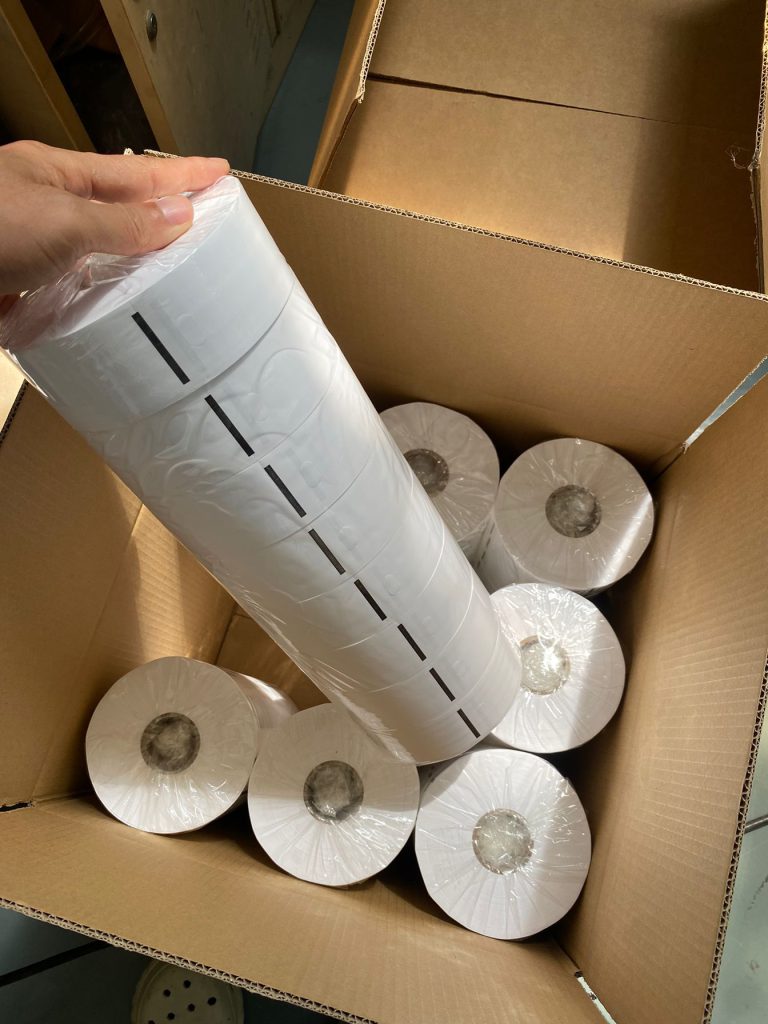 easy-tear dashed line for garment factory mass production
